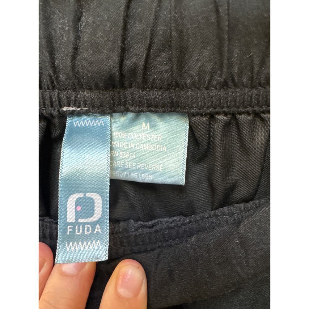 FUDA Black Sweatpants - Picture 3 of 9